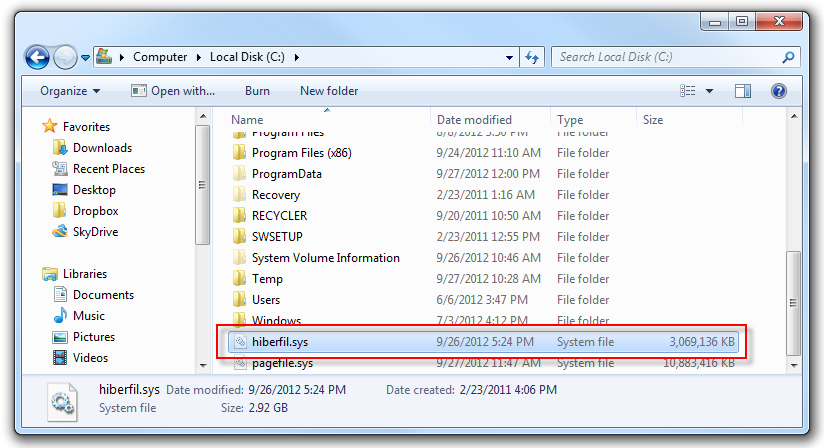 hiberfil.sys