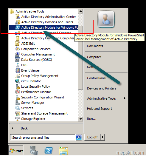 การใช้งาน PowerShell กับ Active Directory