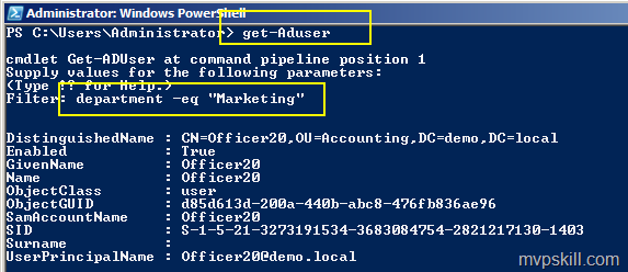 ActiveDirectory จัดการ Users และ Computers ด้วยคำสั่ง PowerShell เบื้องต้น