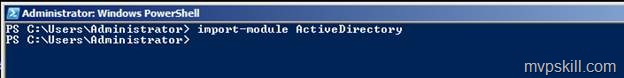 การใช้งาน PowerShell กับ Active Directory