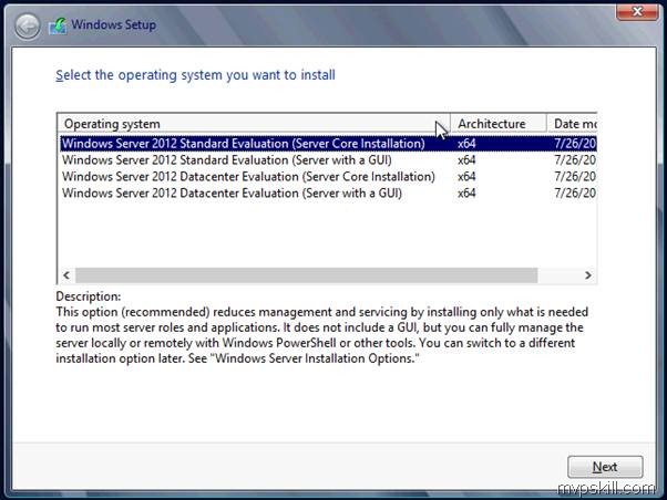 วิธี ติดตั้ง Windows Server 2012 ภาพรวมจุดสังเกต Default Configurations ของ Windows Server 2012