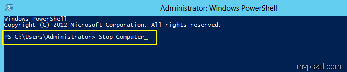 รวมวิธีการ Shutdown Windows 8 และ Windows Server 2012