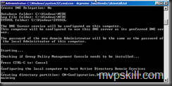 ติดตั้ง Active Directory บน Server Core