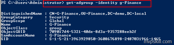 ตัวอย่างการใช้งาน PowerShell กับ user, OU, Groups, Computer Account