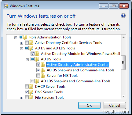 ติดตั้ง และใช้งาน Remote Server Administration Tools for Windows 7