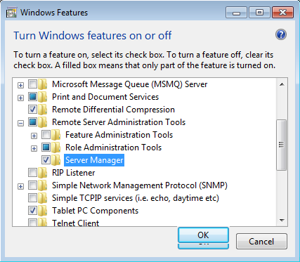 การใช้งาน Server Core ผ่าน Remote ด้วย Sconfig.cmd และ RSAT