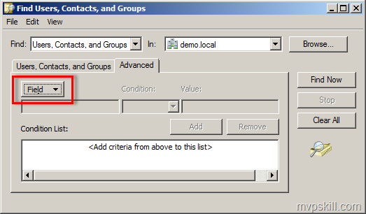 การค้นหา Object ใน Active Directory ที่ใช้งานบ่อย ๆ ด้วย Save Query