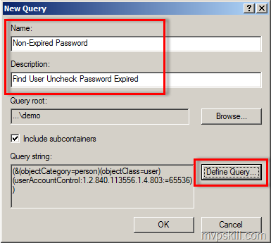 การค้นหา Object ใน Active Directory ที่ใช้งานบ่อย ๆ ด้วย Save Query
