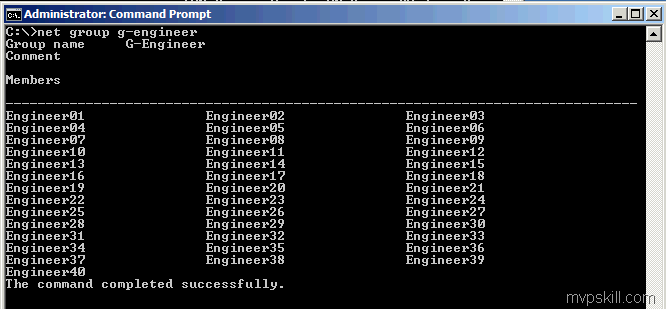 การค้นหาสมาชิก member ของ Group ใน Active Directory 