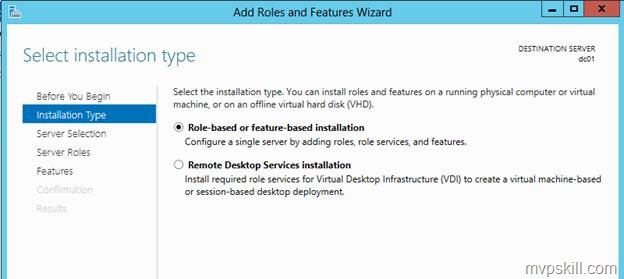 วิธีติดตั้ง Domain Controller สำหรับ Windows Server 2012