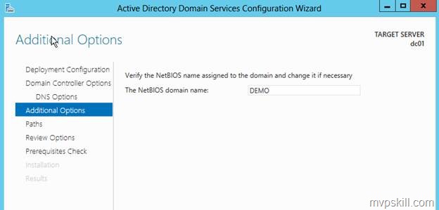 วิธีติดตั้ง Domain Controller สำหรับ Windows Server 2012