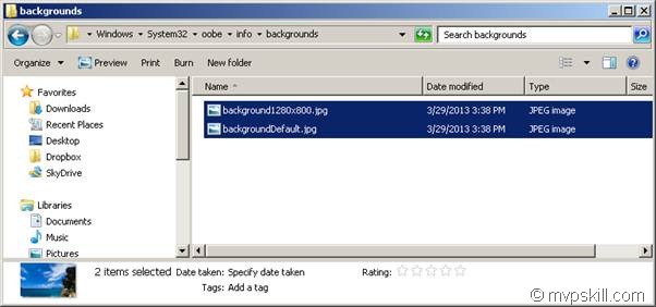 How to Change the Windows 7 Log On Screen Background, เปลี่ยนภาพ log on Windows 7