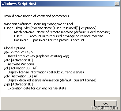 How to Extend the Windows 7 Activation more 30 days with slmgr.vbs