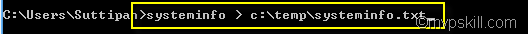 การใช้งาน systeminfo.exe, การใช้งาน msinfo32.exe, การเก็บข้อมูล System Infomation ของ Windows,