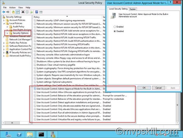 Disable User Account Control (UAC) by Group Policy (GPO), วิธีปิด Popup กวนใจ UAC How to Disable User Account Control