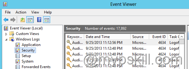 Windows Server Event Log การปรับแต่งให้ถูกตาม พรบ. ครบ 90 วัน