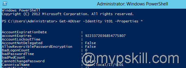 PowerShell ค้นหา Job Title จาก User บน Active Directory