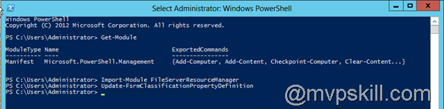 Dynamic Access Control มองไม่เห็น Resource Properties ใช้ PowerShell ช่วยได้ครับ