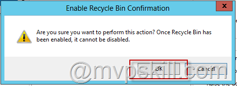 การกู้คืน Object ที่ถูกลบไปแล้วด้วย Active Directory Recycle Bin บน Windows Server 2012