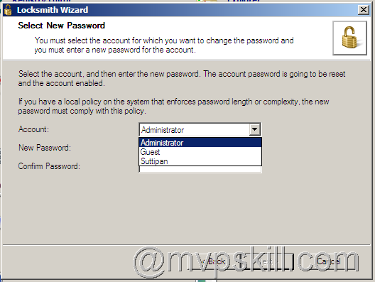วิธี Reset Password Windows 7 ด้วย Tools จาก Microsoft