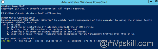 PowerShell Tip Remote Management using Windows PowerShell