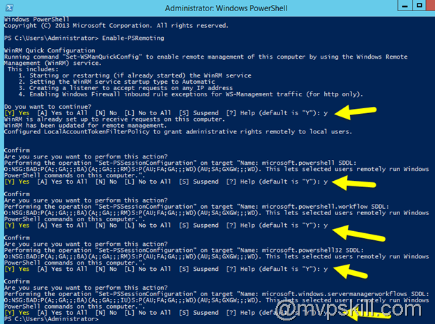 PowerShell Tip Remote Management using Windows PowerShell