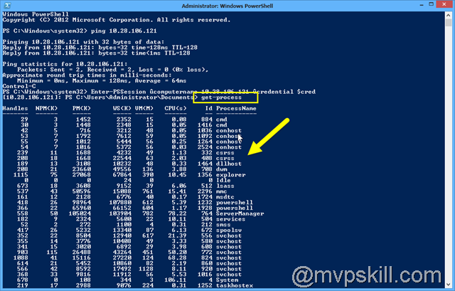 PowerShell Tip Remote Management using Windows PowerShell