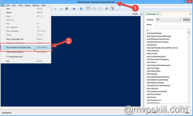 PowerShell Tip Remote Management using Windows PowerShell