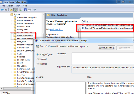 Group Policy ป้องกันไม่ให้ติดตั้ง Driver ด้วยการ Block Device Class GUID