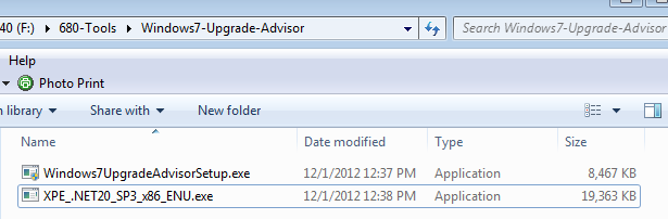 Windows 7 Upgrade Advisor เป็นเครื่องมือ