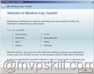 Migrating Settings by Using Windows Easy Transfer