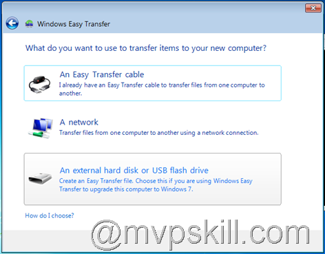 Migrating Settings by Using Windows Easy Transfer