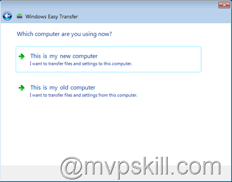 Migrating Settings by Using Windows Easy Transfer