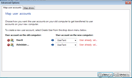 Migrating Settings by Using Windows Easy Transfer