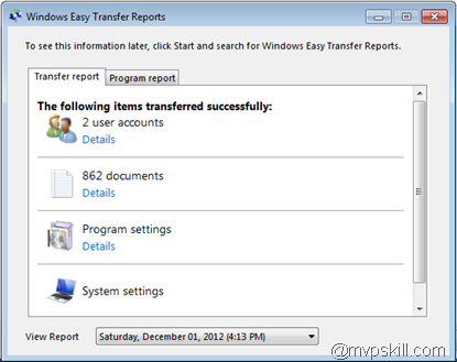 Migrating Settings by Using Windows Easy Transfer