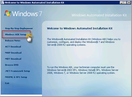 ทำความรู้จักกับ Windows Automated Installation Kit Tools