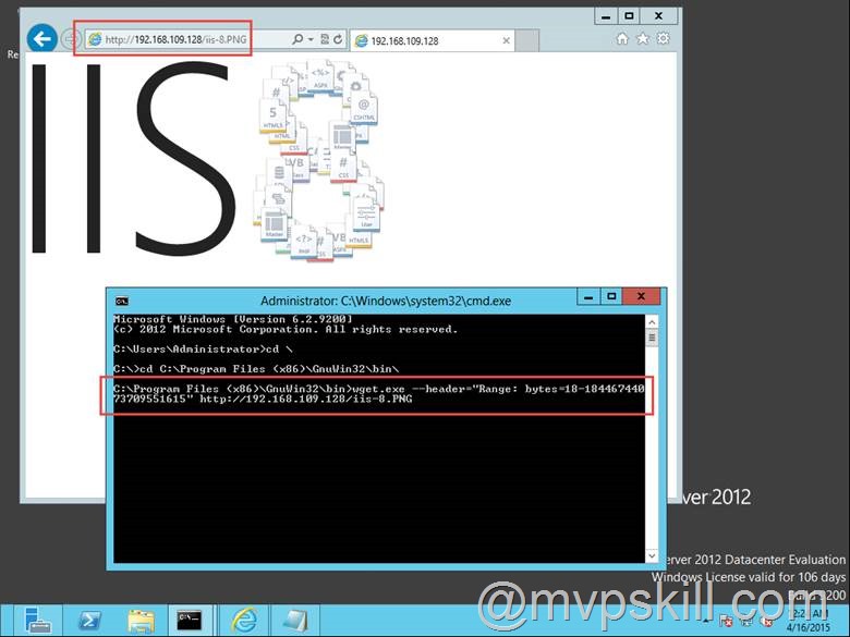 Step By Step วิธีแสนง่าย ยิง IIS ให้ร่วงตามช่องโหว่หมายเลข Microsoft Security Bulletin MS15-034 