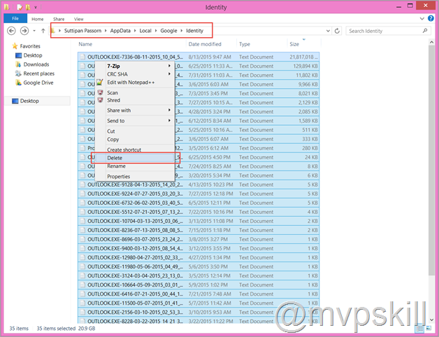 Chrome free disk space, เพิ่มพื้นที่ Disk, C:\Users\..\AppData\Local\Google