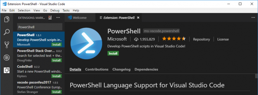 PowerShell w/ Visual Studio Code | mvpskill.com | Change the World by ...
