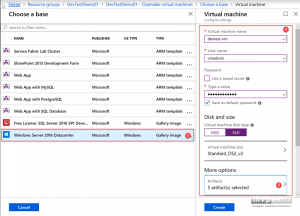 การสร้าง Claimable Virtual Machine #2 - เลือกการตั้งค่าของ Virtual Machine