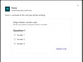 TeamsTricks : สร้าง Quick Polls ใน Teams